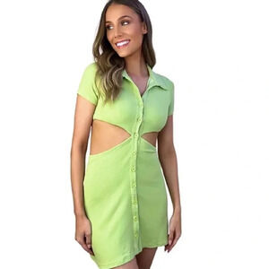 NWT  Streetwear Society Cutout Mini Dress